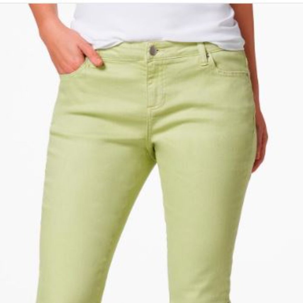 CATO PREMIUM Lime Green (Margarita) "Contemporary" Jeans | Trousers — Size 14